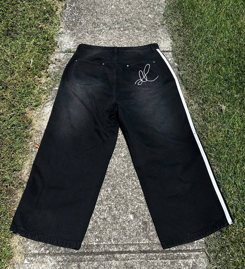 LEOSTO Signature Baggy Jeans